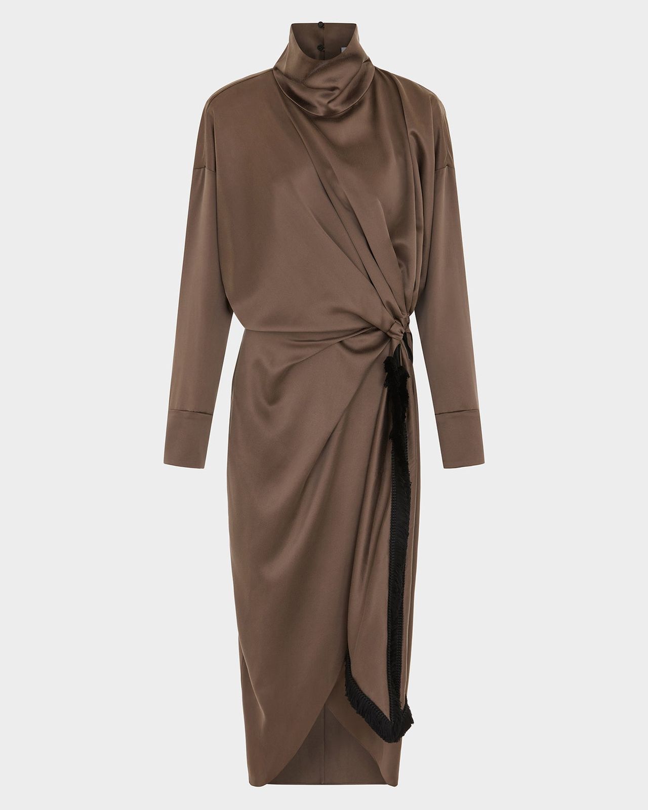 Resia Midi Dress in Silk