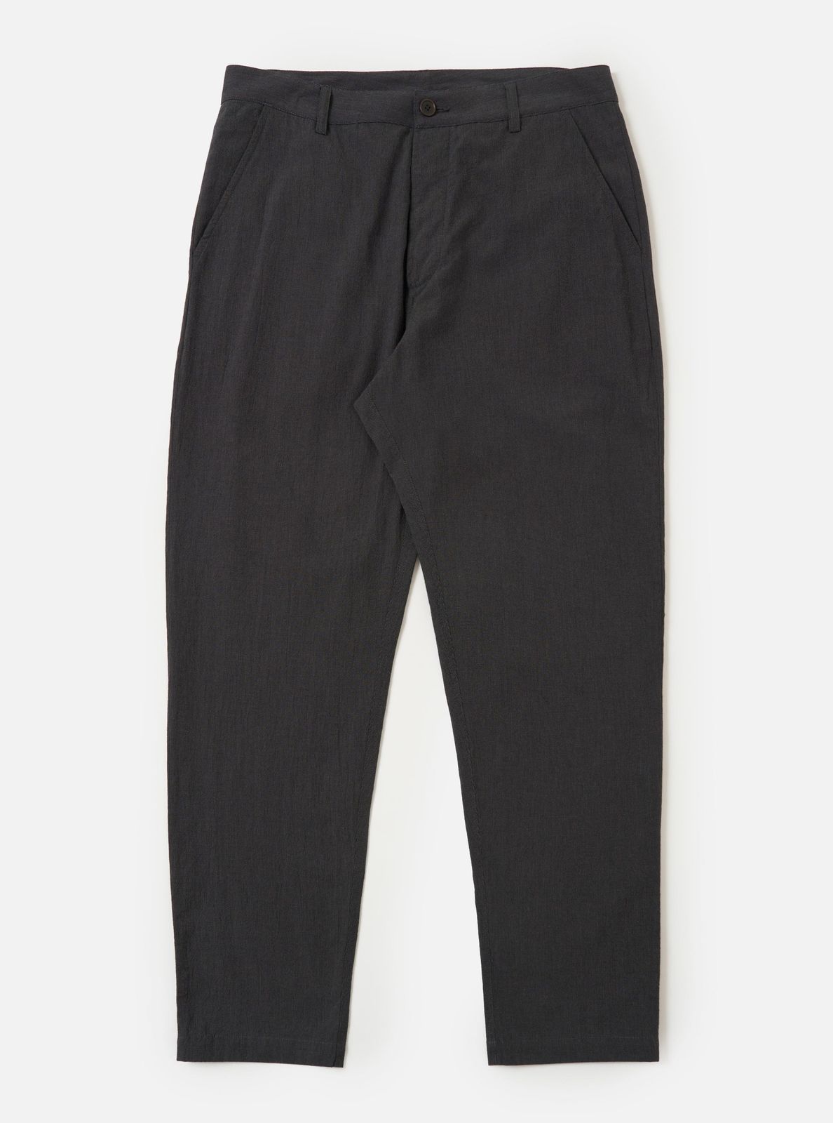 Charcoal Seattle Cotton Military Chino