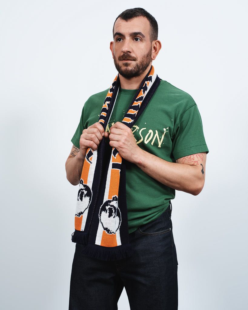 CL_WINNER FOOTBALL SCARF - ORANGE_KW1427YN0468