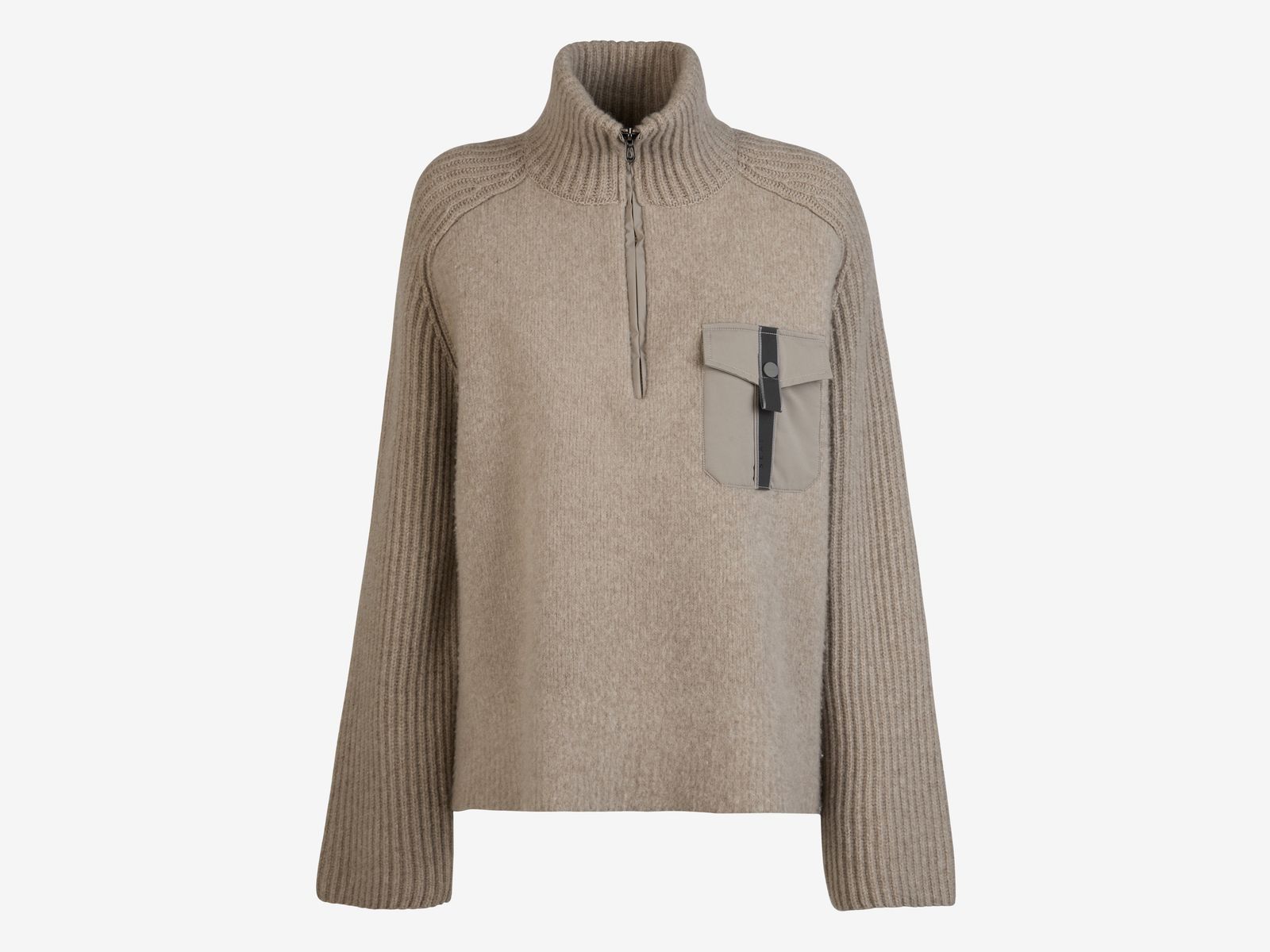 Arden Felted Half Zip