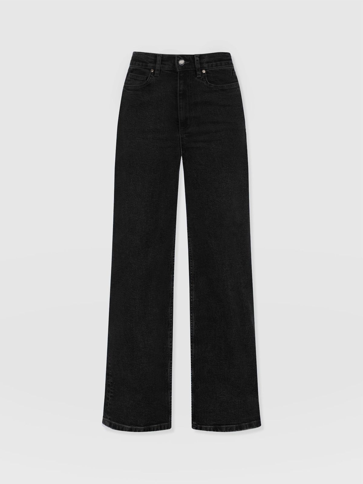 Wide Leg Jean - Black