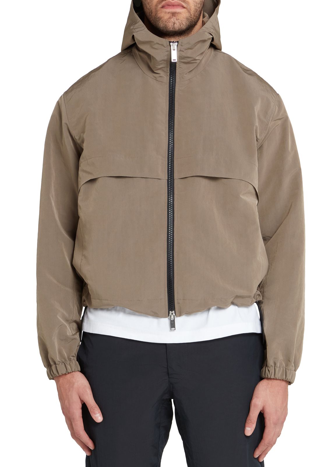 Mocha Taupe Windbreaker