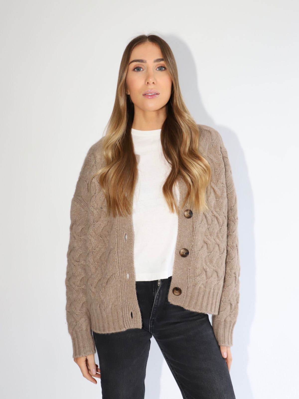 Linea Cashmere Cardigan