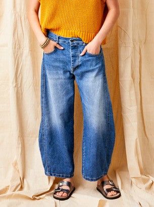 Barcelona Denim Carrot Shape Jeans