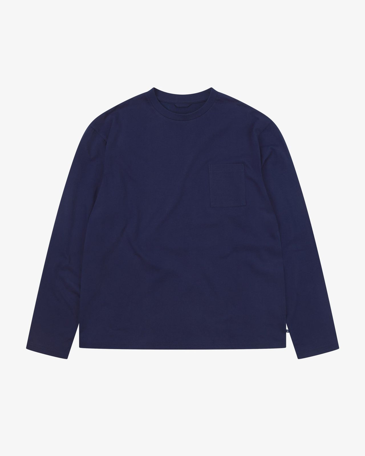 7010 Essential long sleeve t-shirt - deep indigo