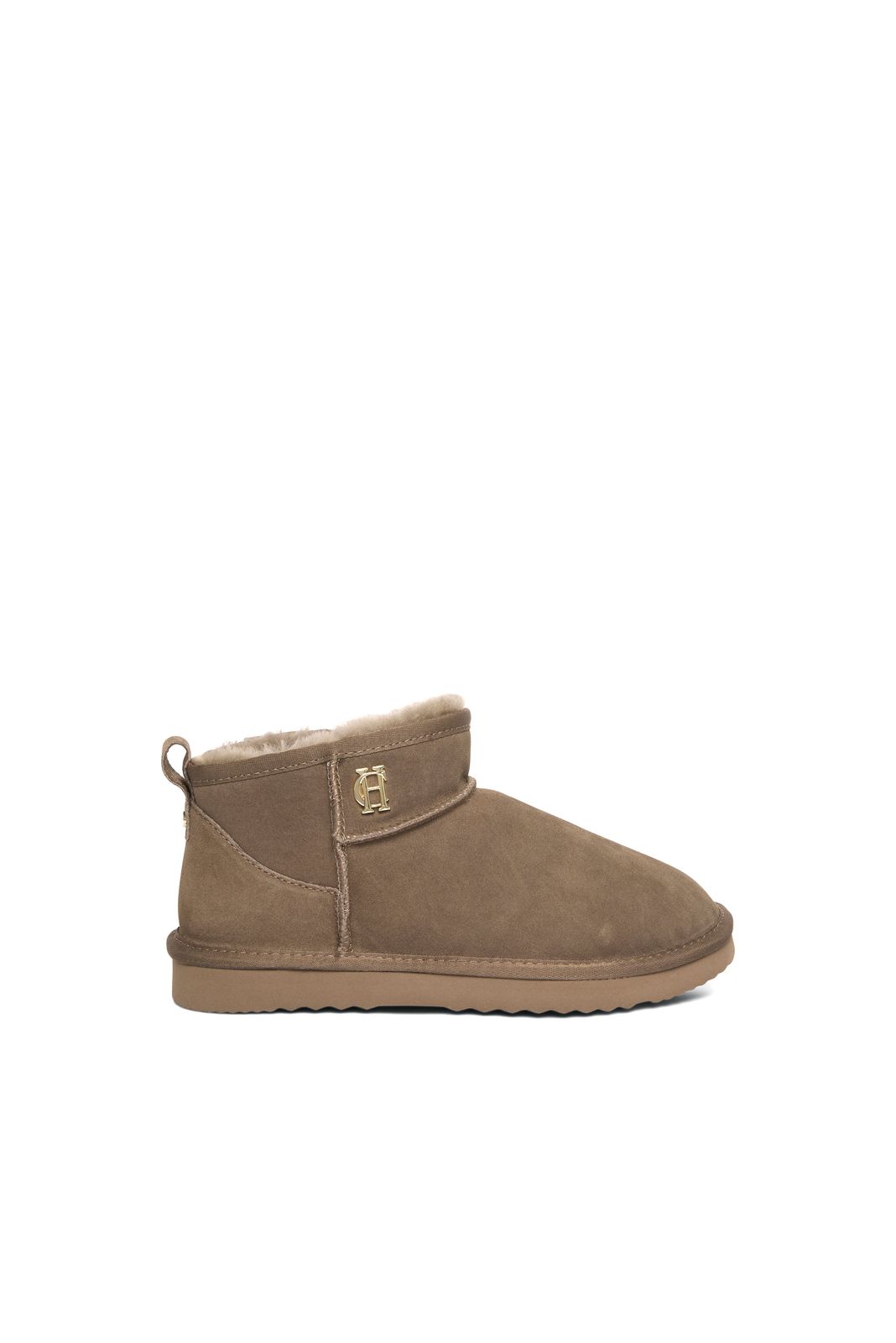 Ultra Mini Shearling Boot (Mink)
