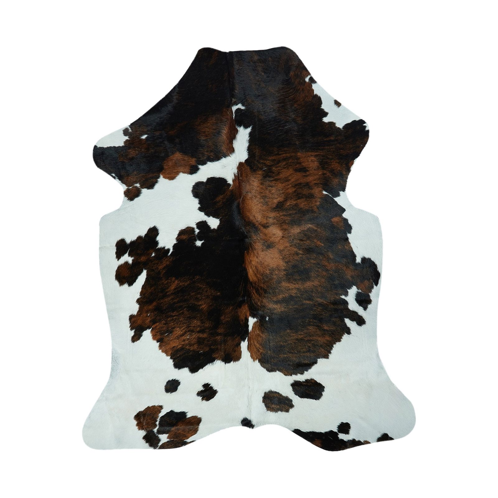 Cowhide Rug - Tricolour (190cm x 155cm)
