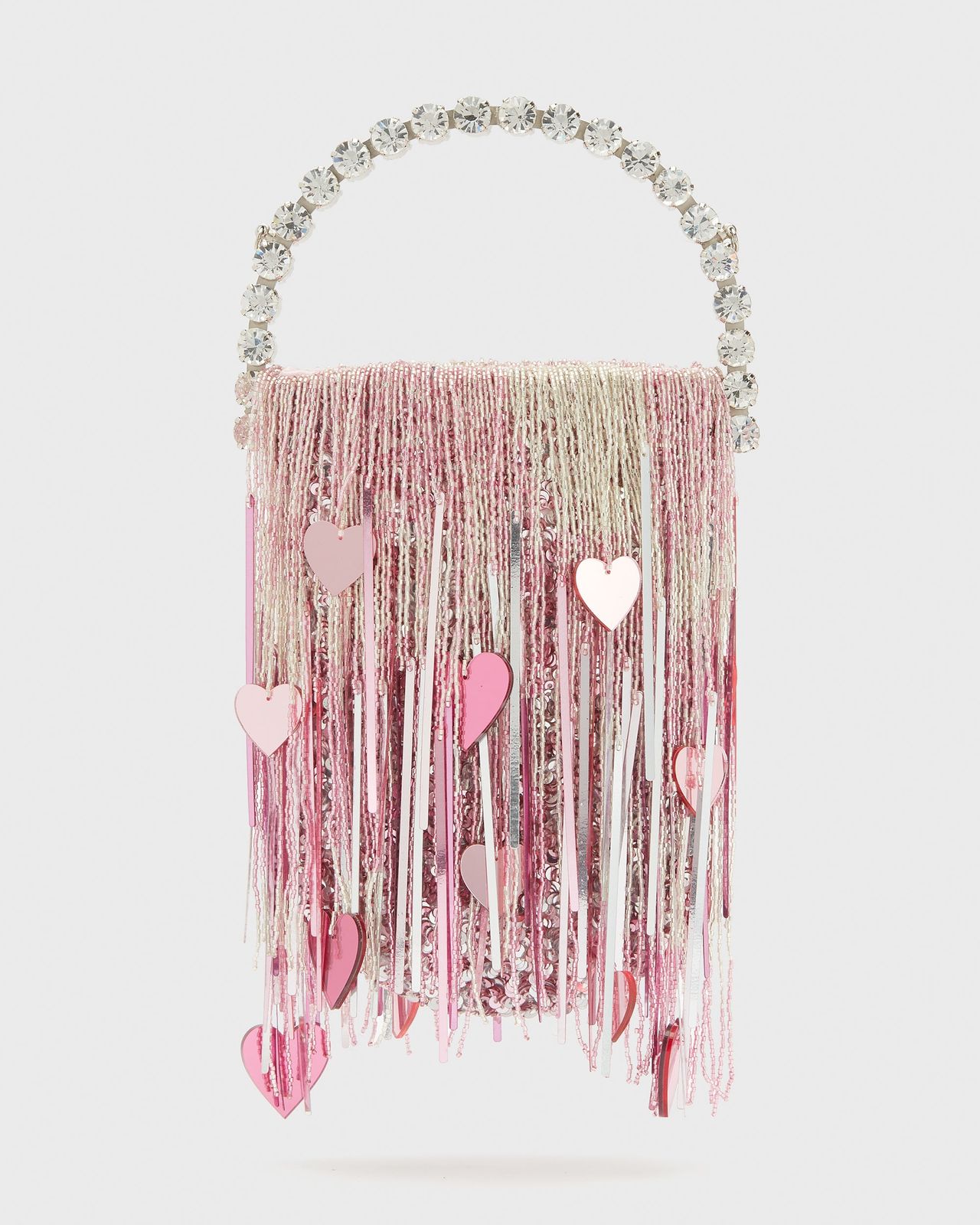 Pink Hearts Micro Fringe Eternity