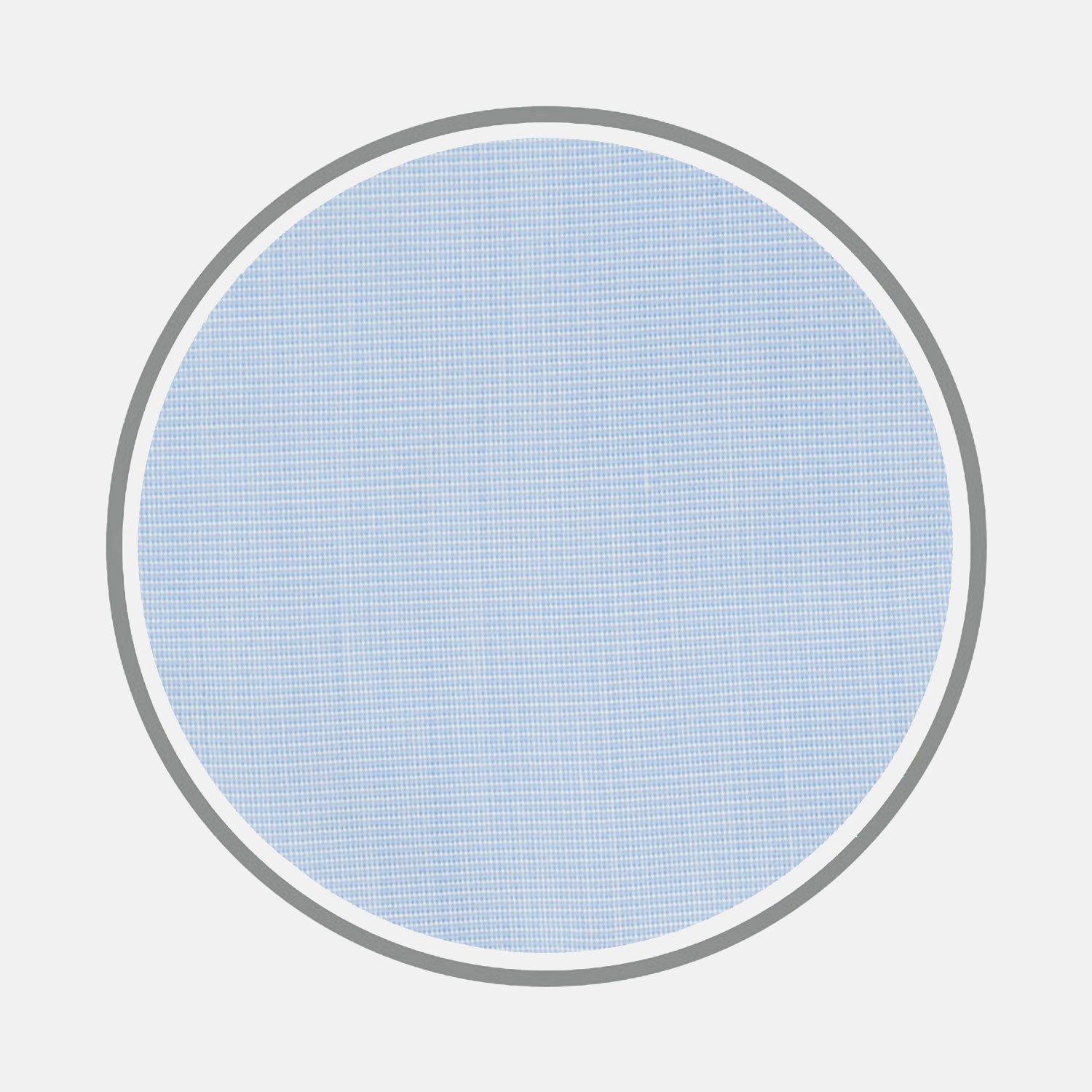 Light Blue End-on-End Cotton Fabric