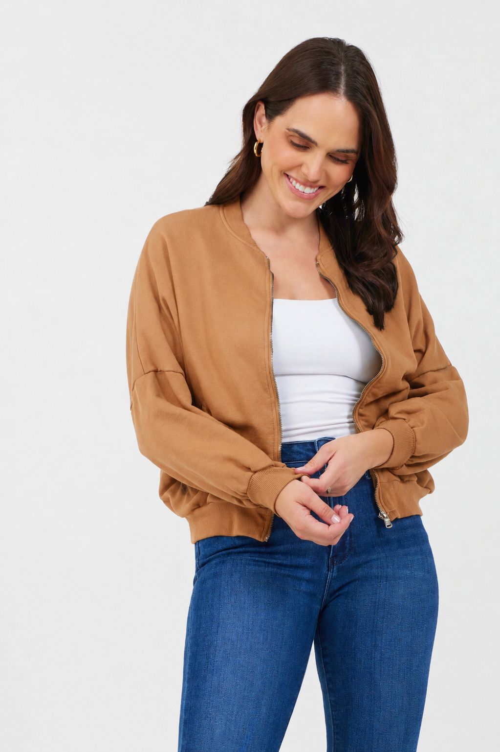 Mabel Zip Sweat Jacket