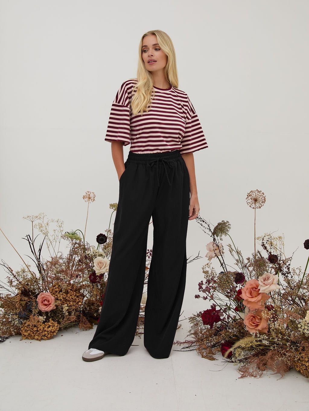 Ebba Black Peached Trousers