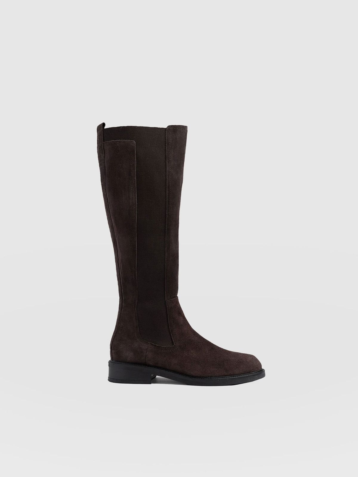 Evelyn Knee High Boot - Brown