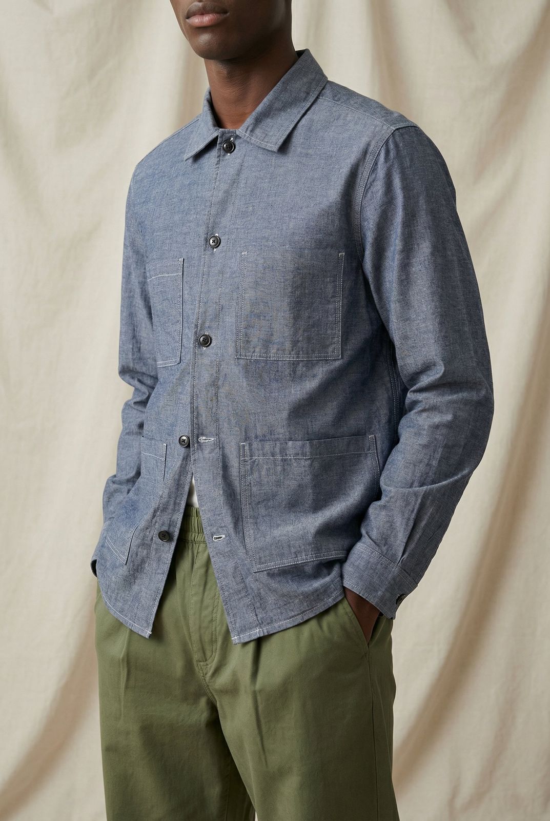Chambray Atelier Overshirt