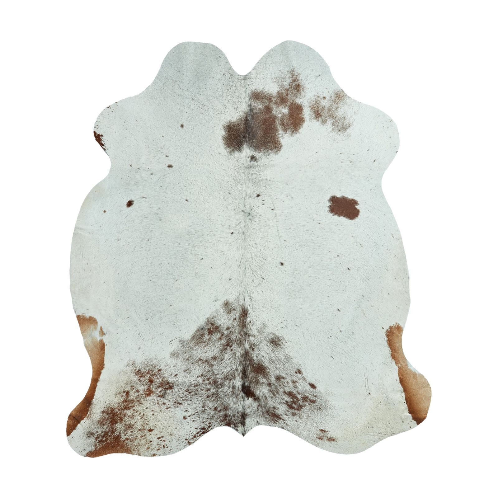 Cowhide Rug - Brown & White (210cm x 190cm)