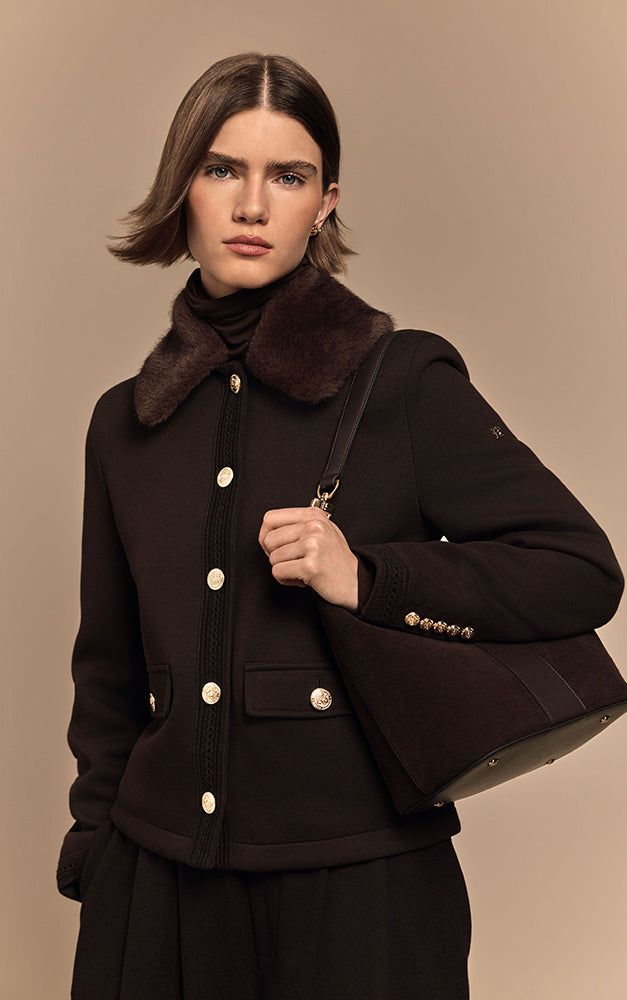 Ottie Trophy Jacket (Chocolate)