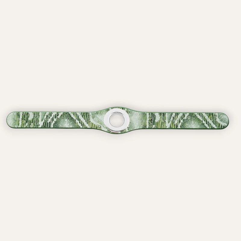 Deco Classic | Lichen with Silver hardware