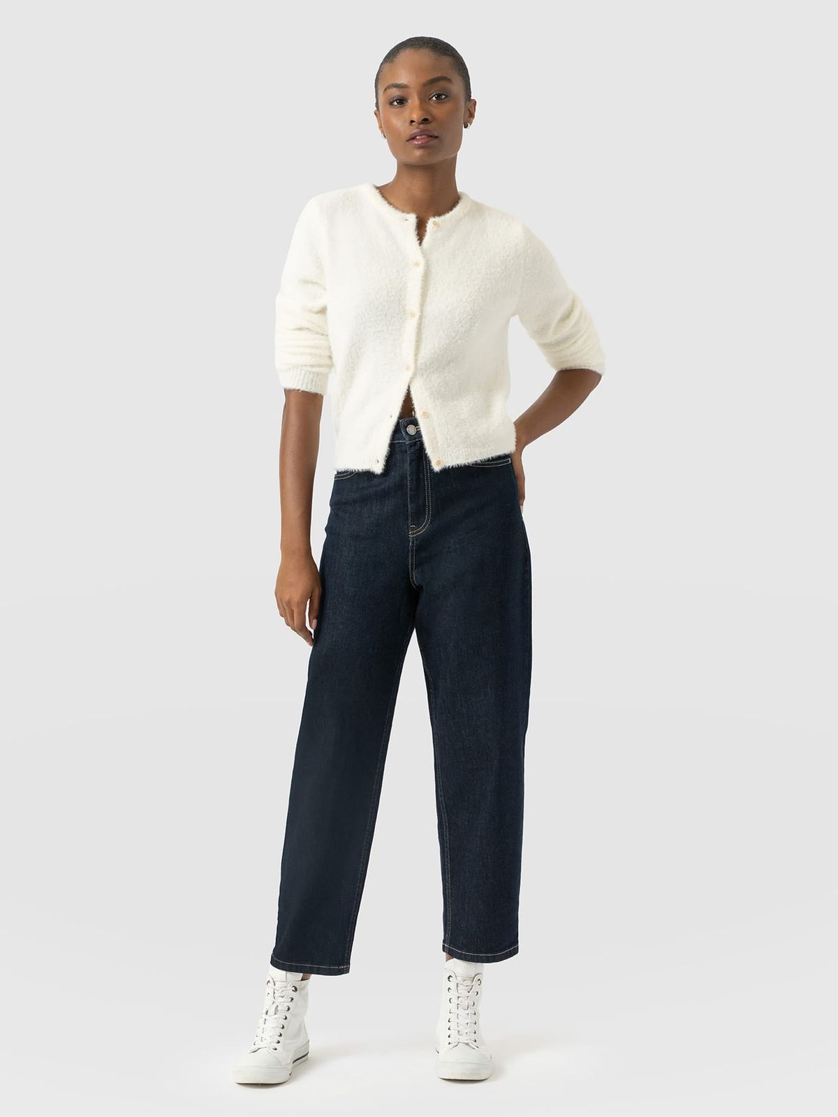 Barrel Leg Jean - Indigo