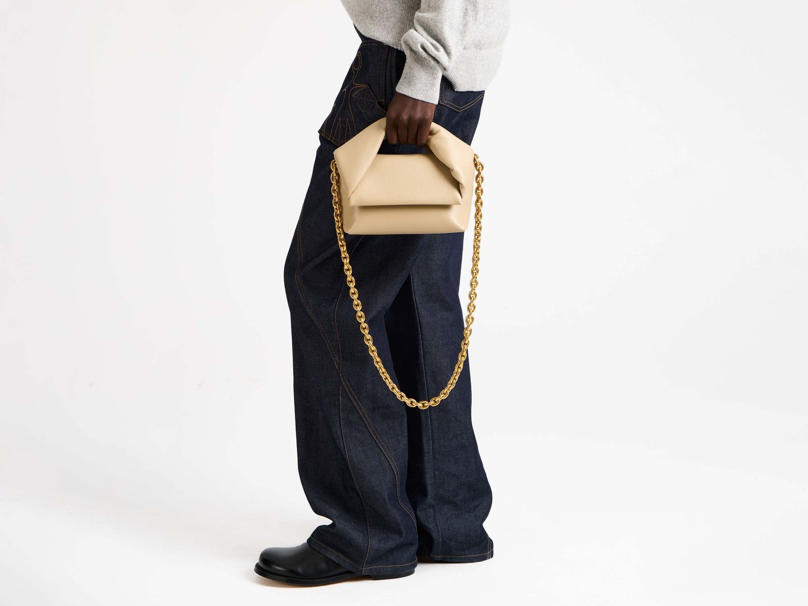 CL_MIDI TWISTER BAG - KHAKI_HB0764LA0384