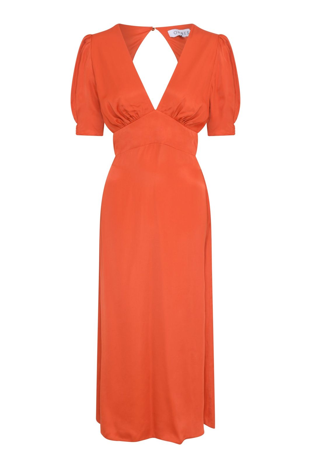 Odette Dress In Burnt Orange
