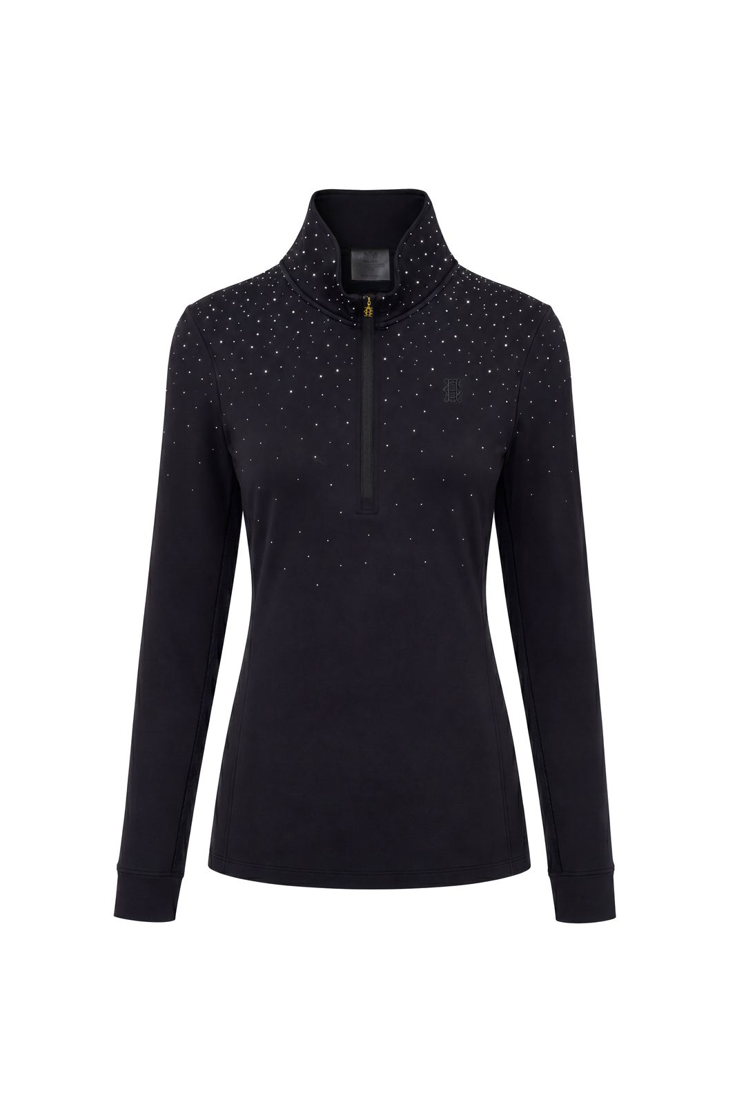Studland Crystal Long Sleeve Base Layer (Black)