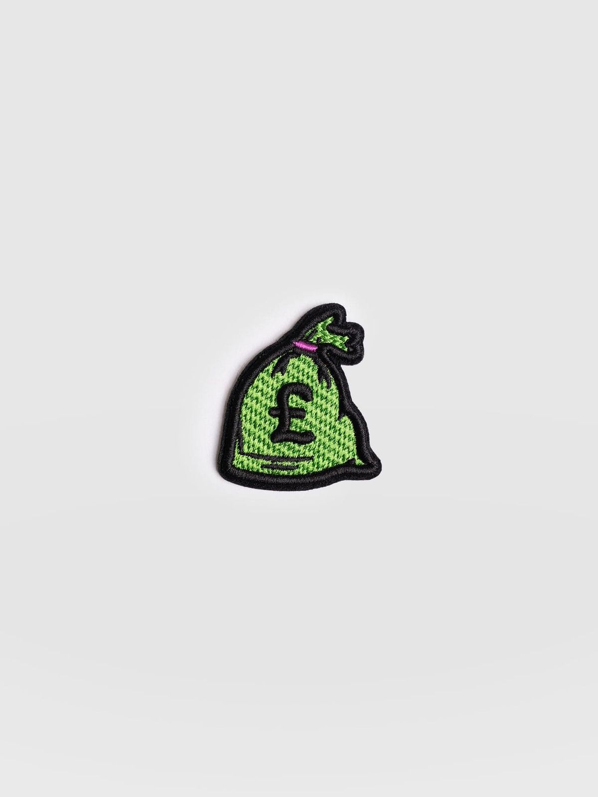 Money Coin Sticker Badge - Green