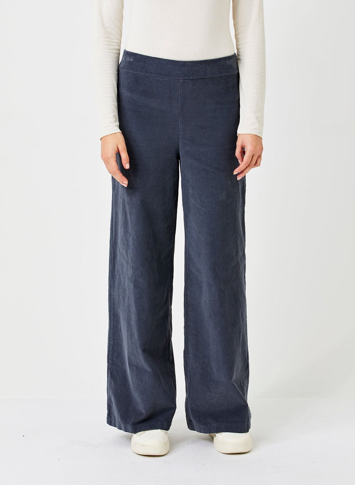 Ziggy Baby Cord Stretch Wide Leg Pants