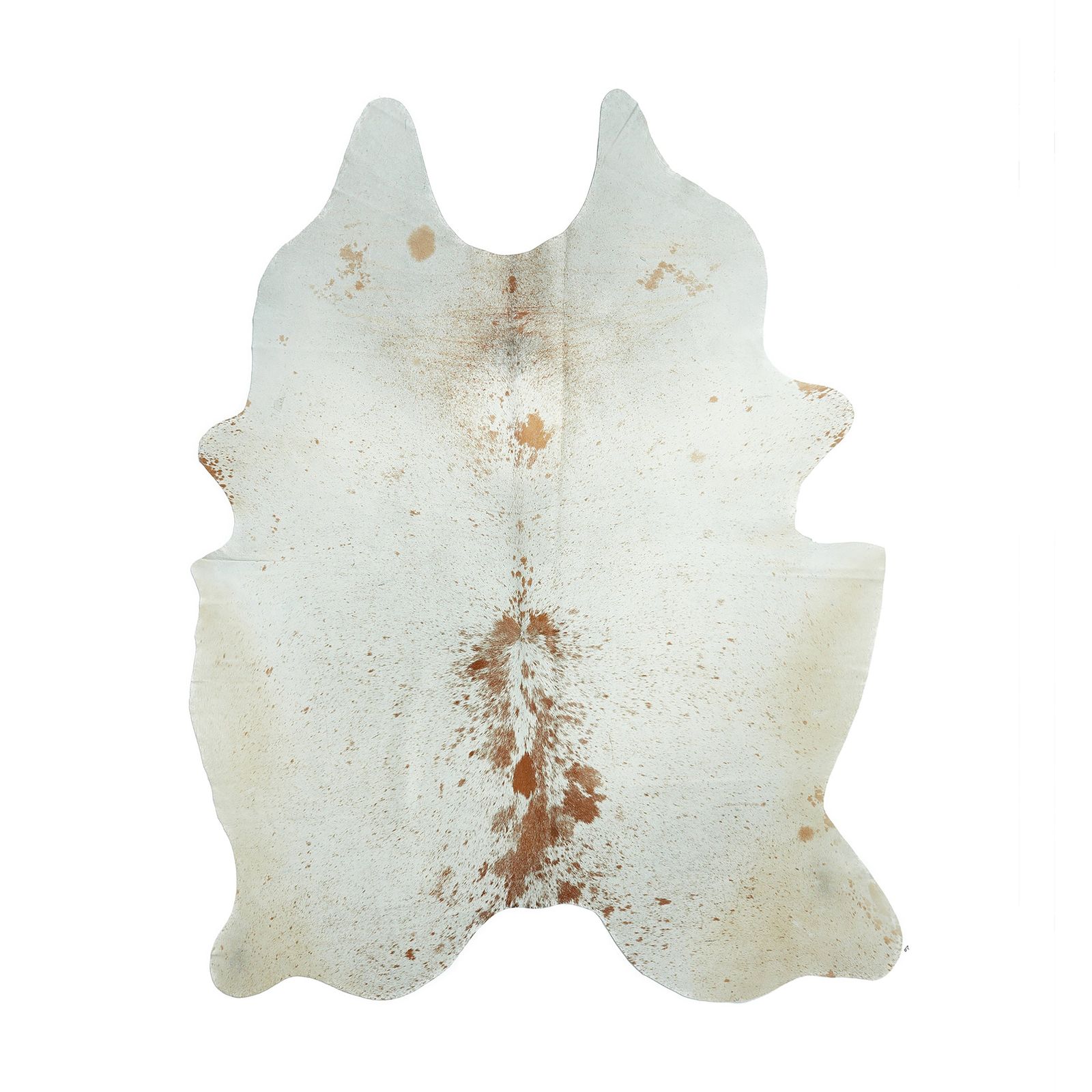 Cowhide Rug - Speckled Brown & White (240cm x 180cm)