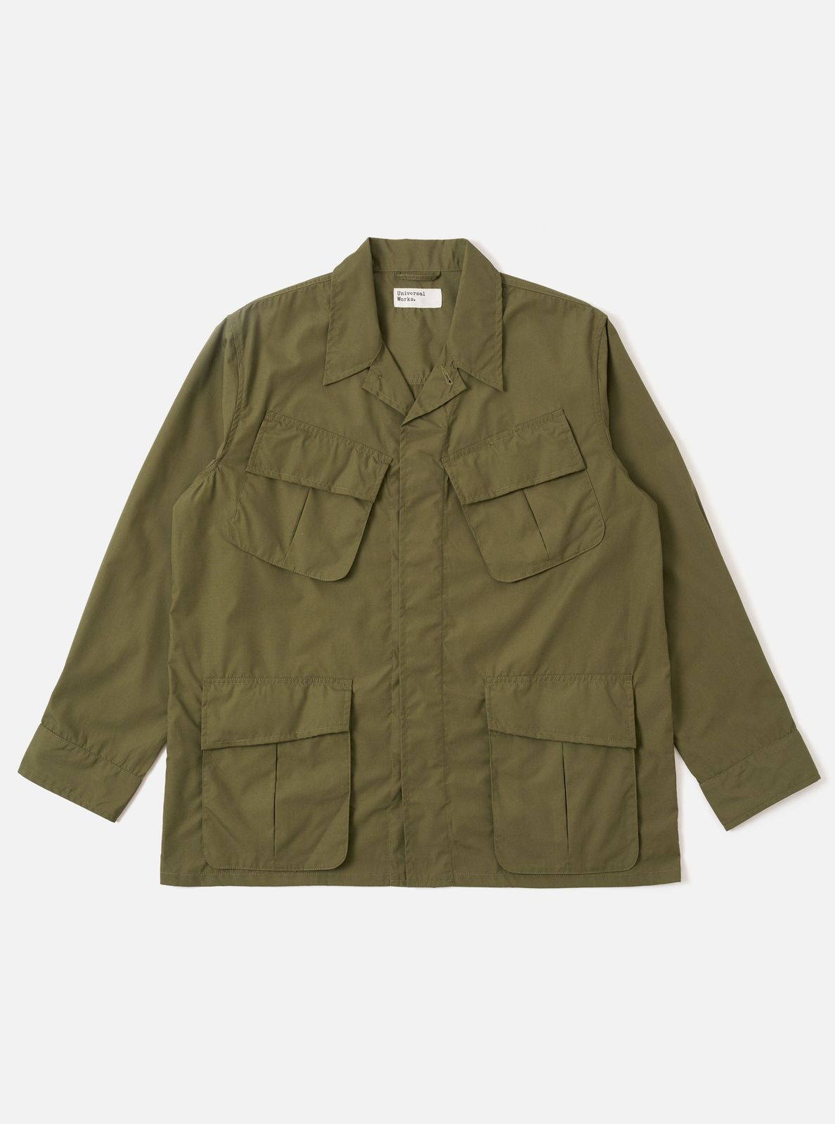 Olive Recycled Polytech Jungle Jacket