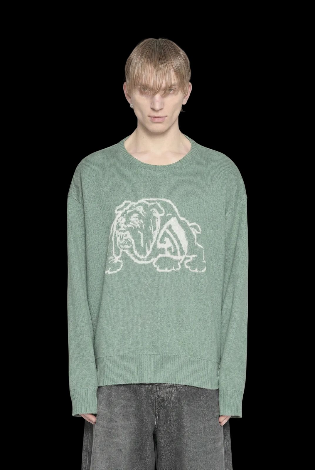 BULLDOG JUMPER - KHAKI