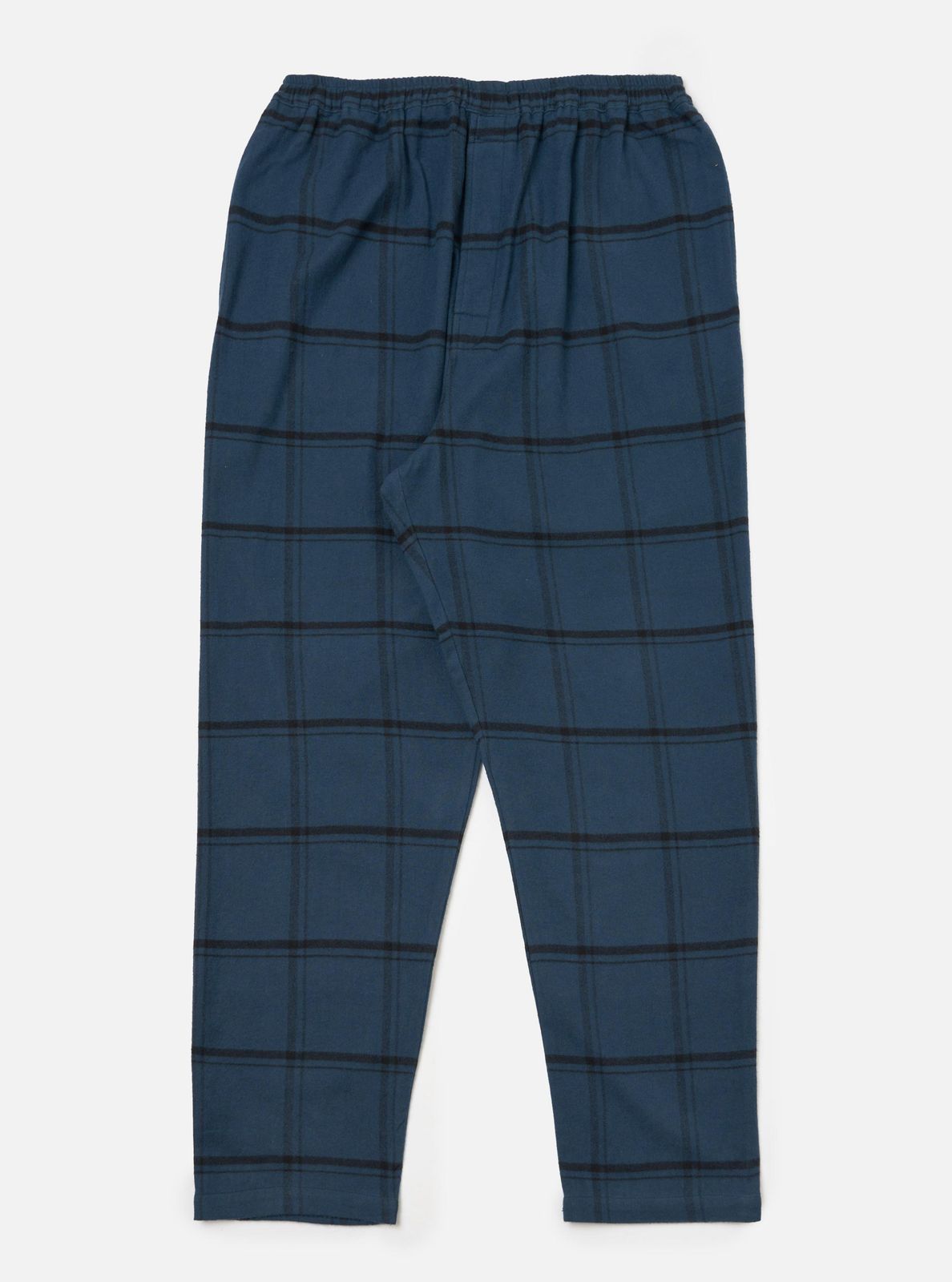 Blue Brushed Check Pyjama Pant