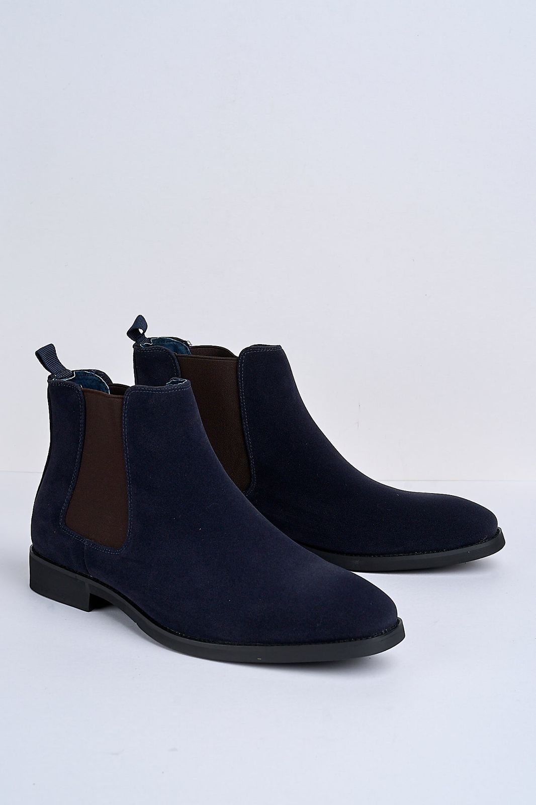 Montieri Suede Chelsea Boot – Marine Blue
