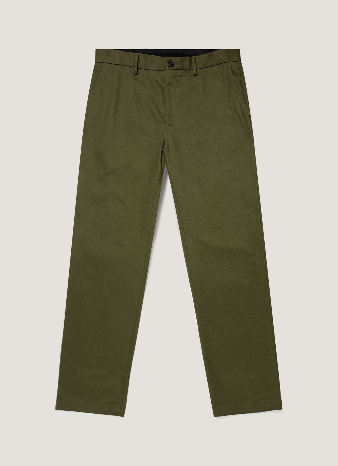 Men's Cotton Drill Trouser in Loden Green