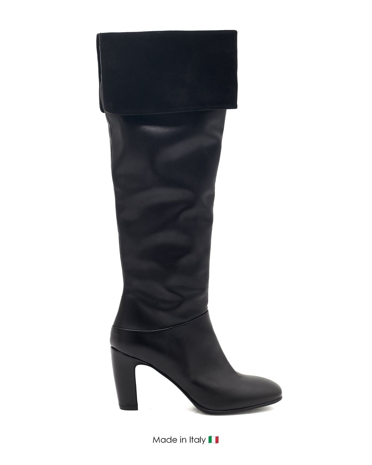 Indy Black Leather