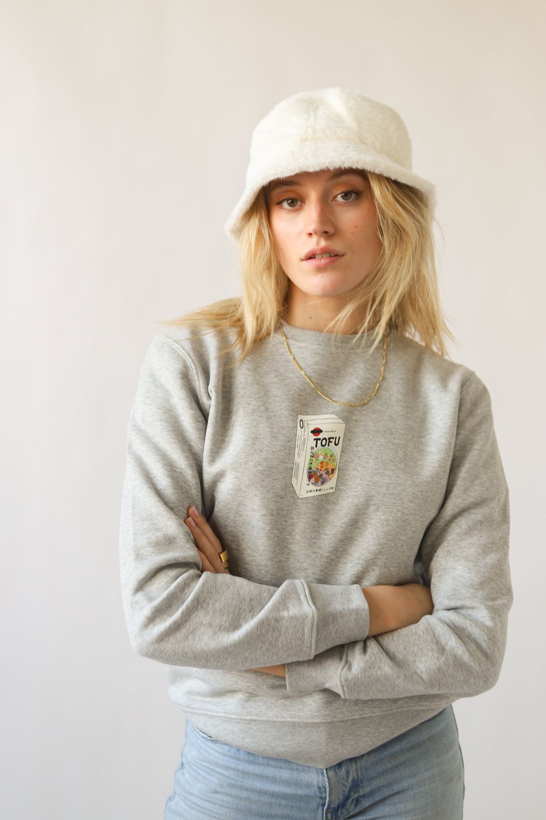Tofu Time | Sustainable Organic Cotton Sweatshirt
