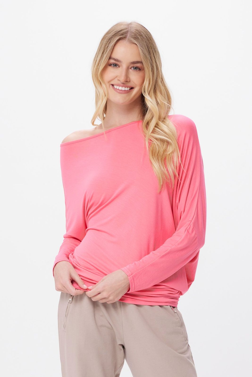 Delaney Asymetric Jersey Top
