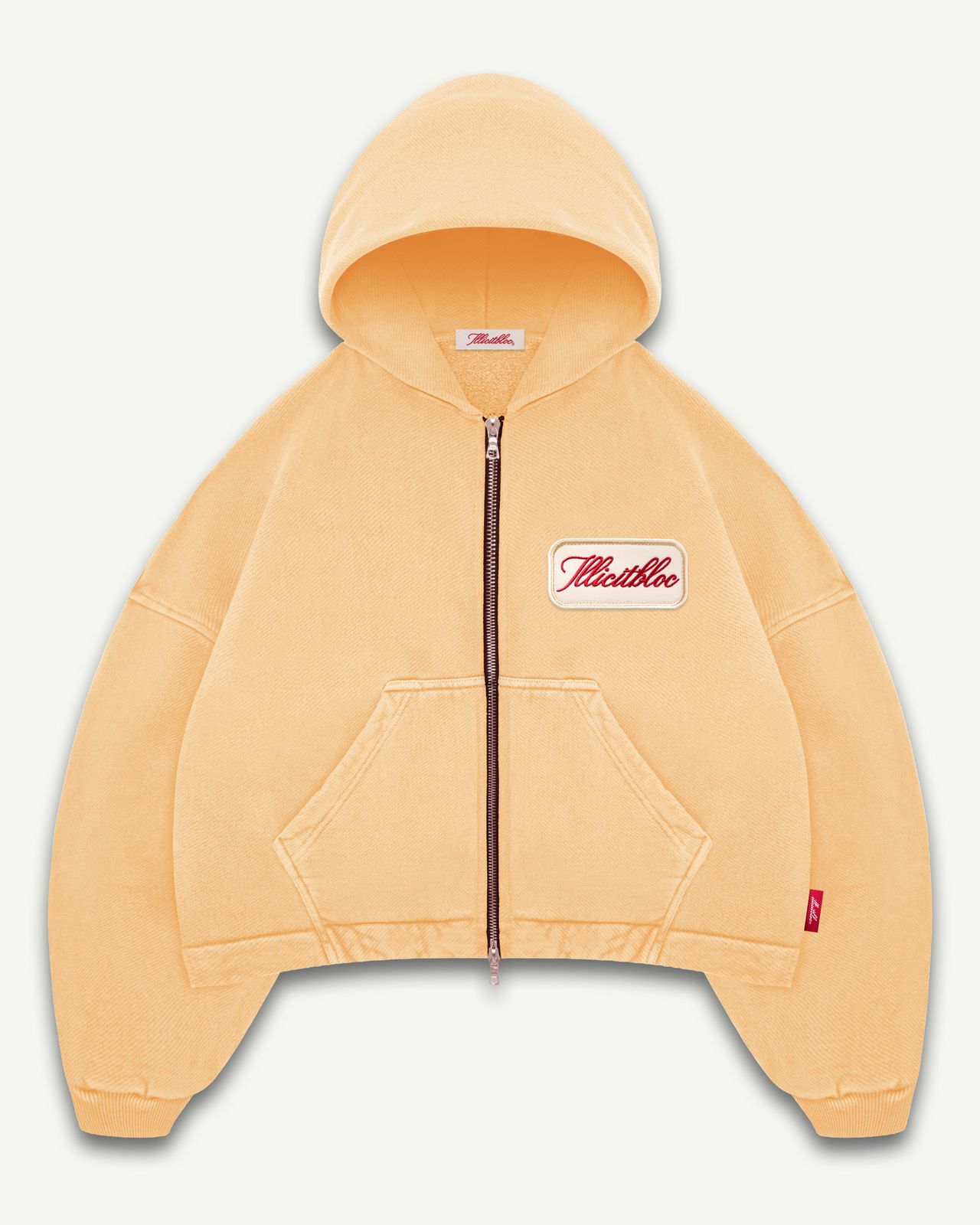 PATCHWORK TITANWEAVE™ ZIP HOODIE - MIMOSA