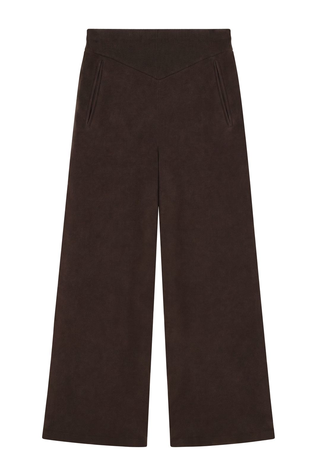 Chester Knitted Wide Leg Pant (chocolate)