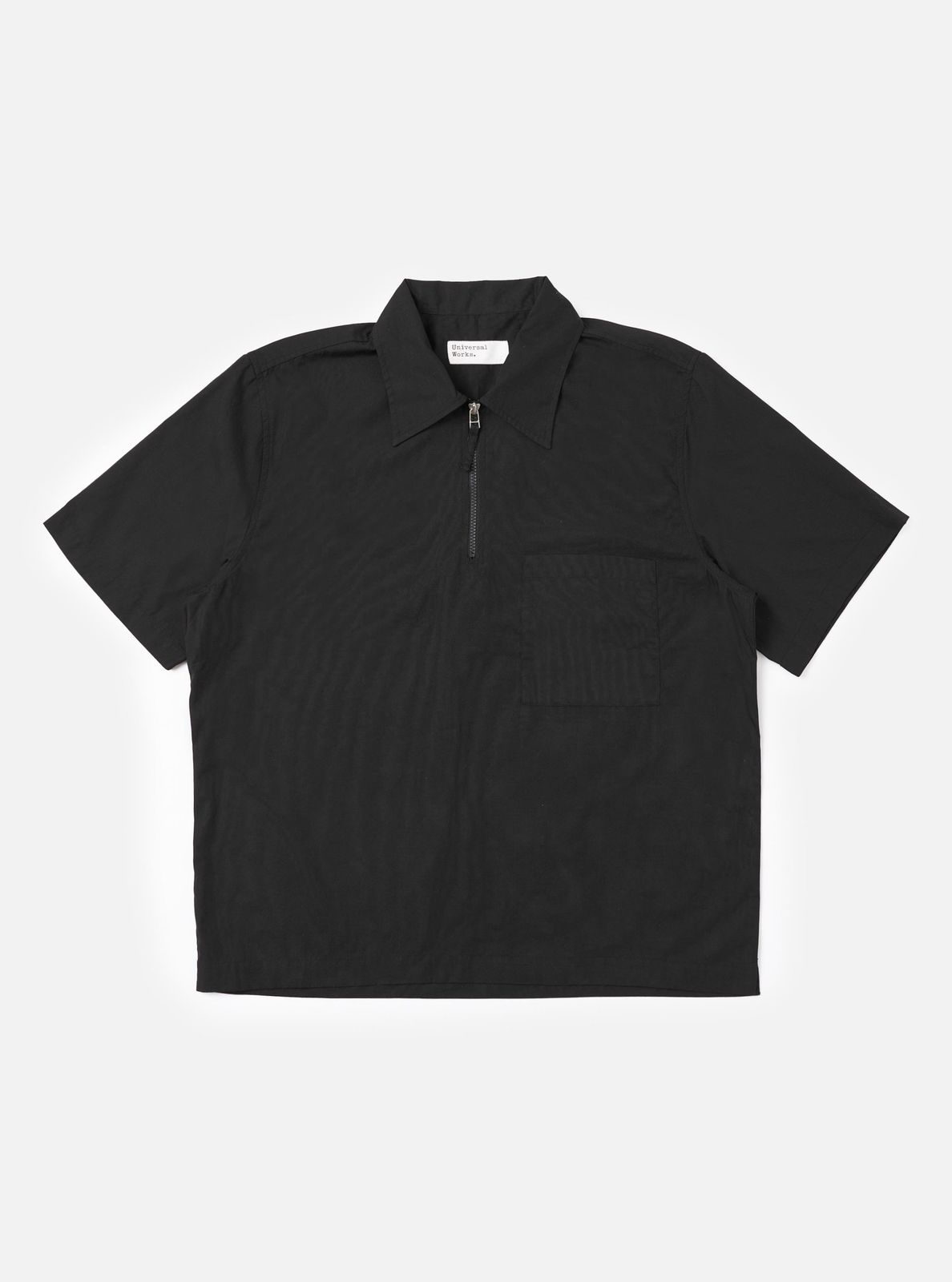 Black Broadcloth Ewan Shirt