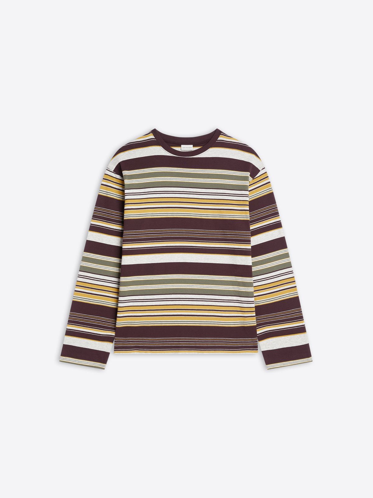 Striped cotton tee