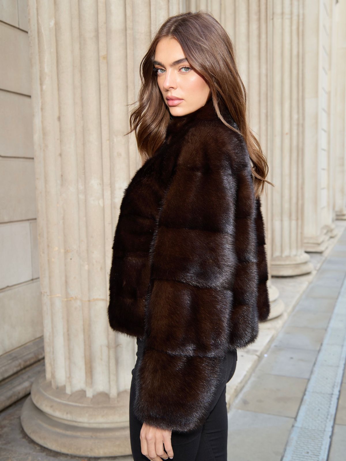 The Alexandra Jacket Brown