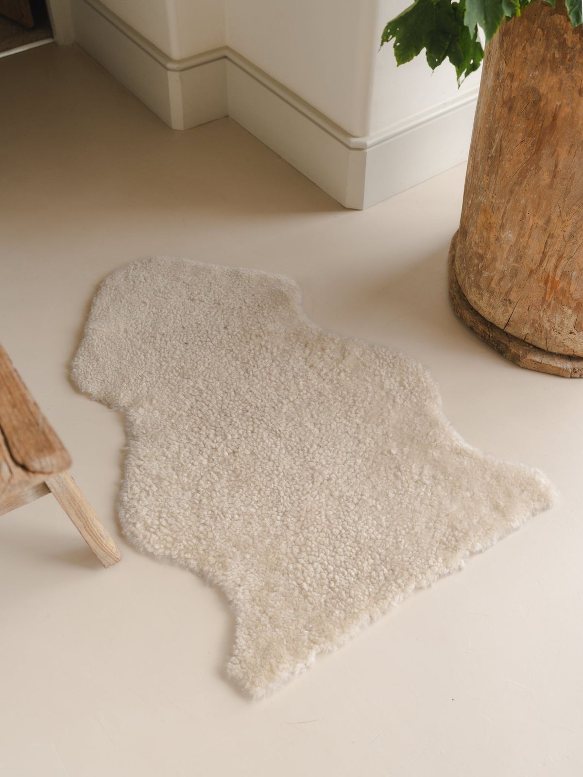 Shearling Rug - Cream