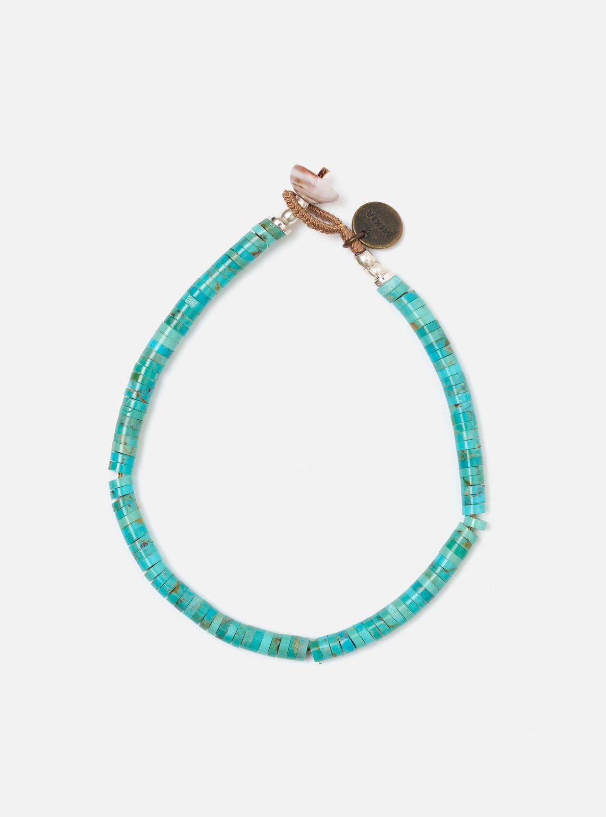 Mikia Turquoise Heishi Beads Bracelet