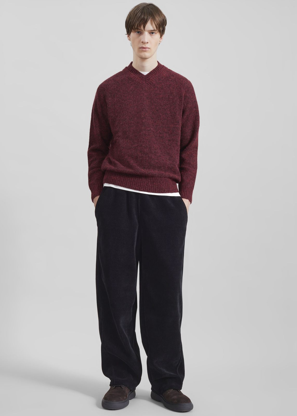 Renzo Velvet Pants - Black