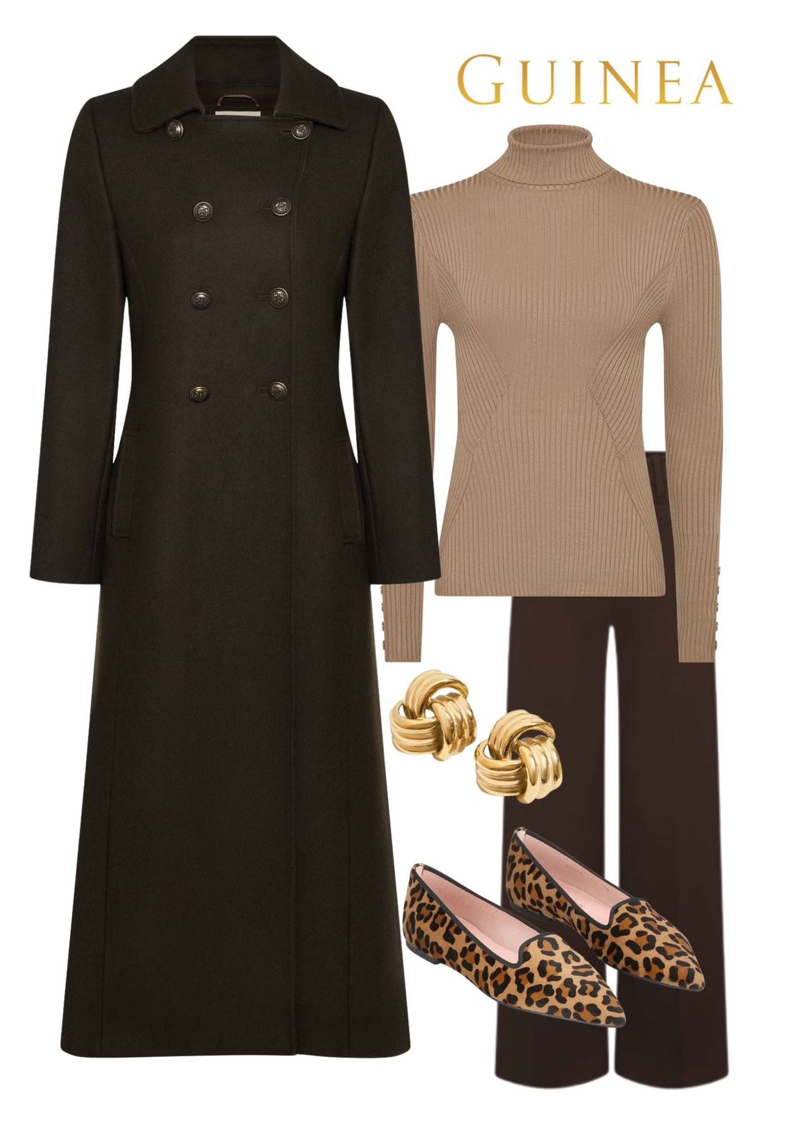 Trench Coat – Forest Brown