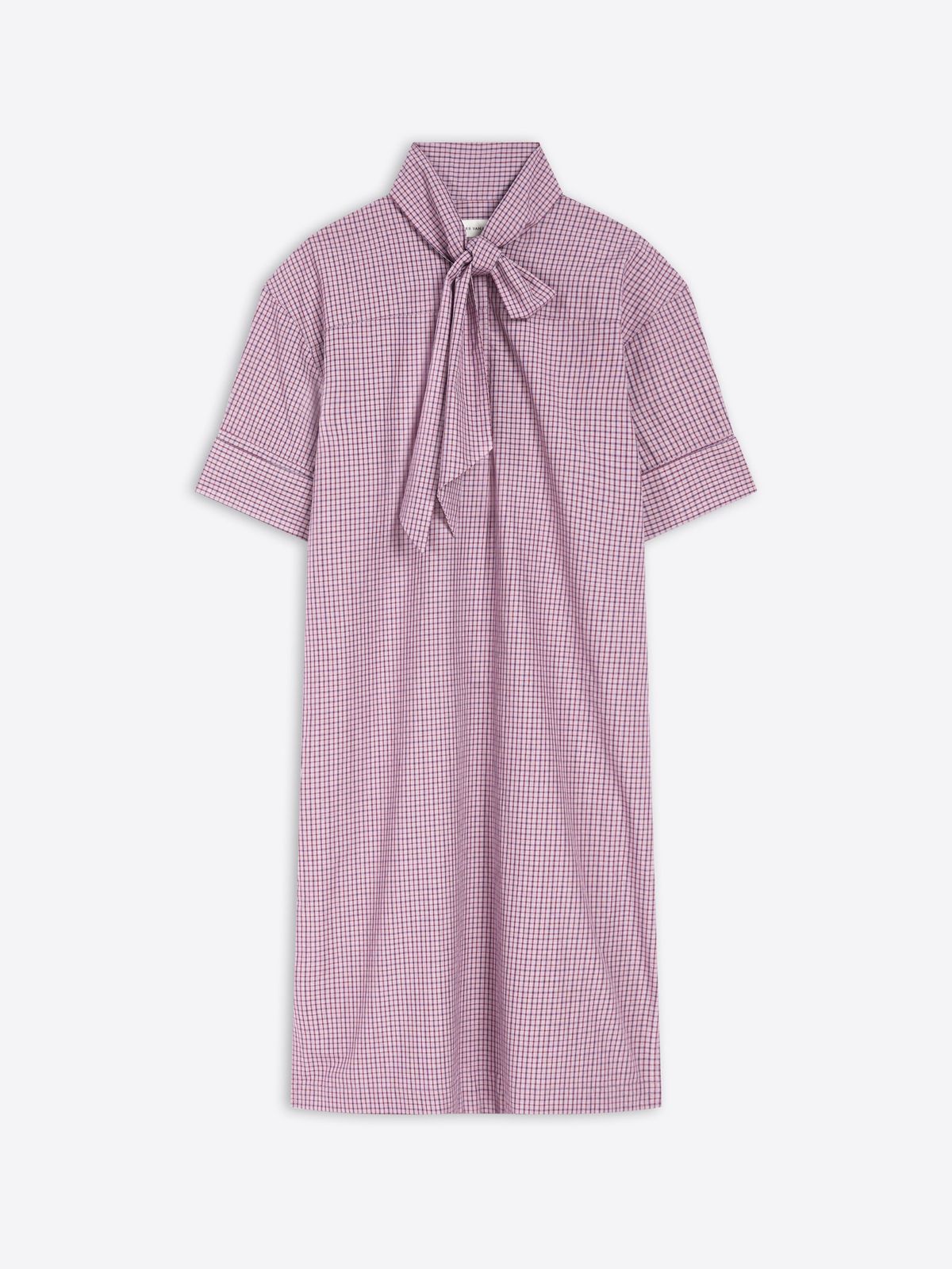 Cotton shirt dress