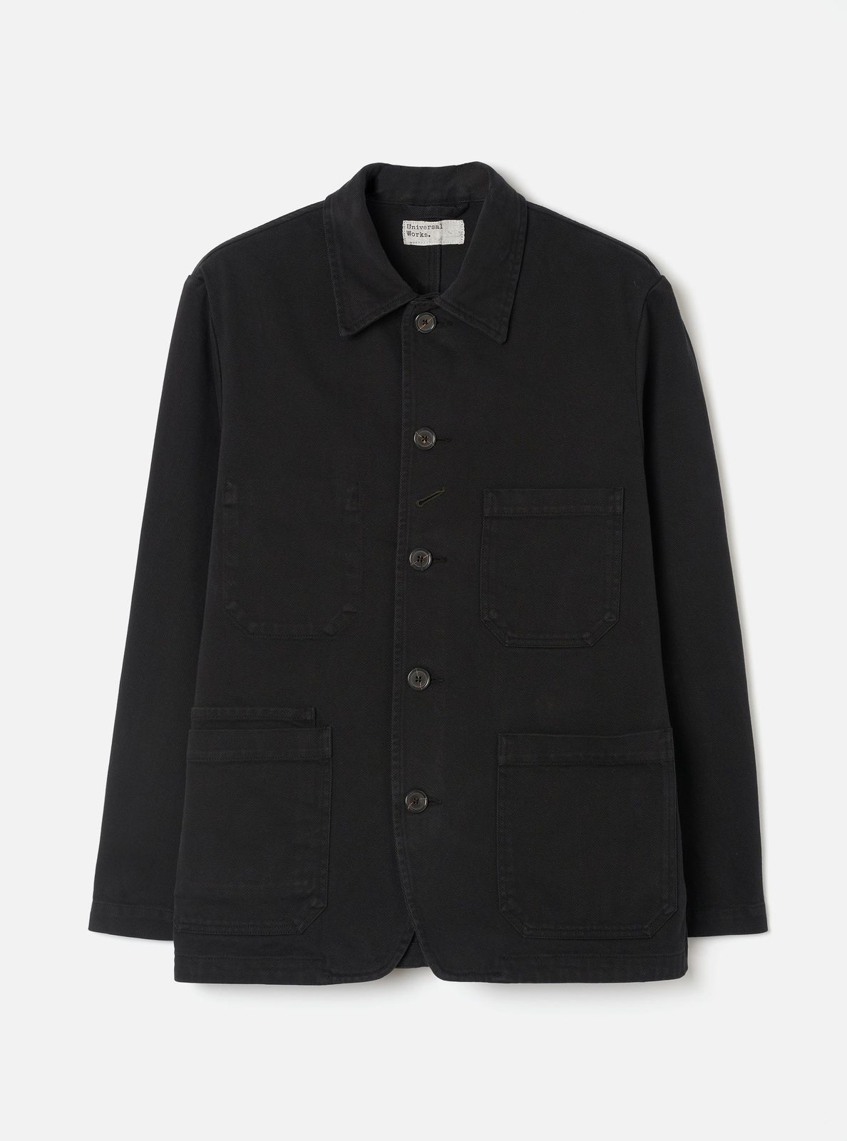 Black Dexter Twill OG Bakers Chore Jacket