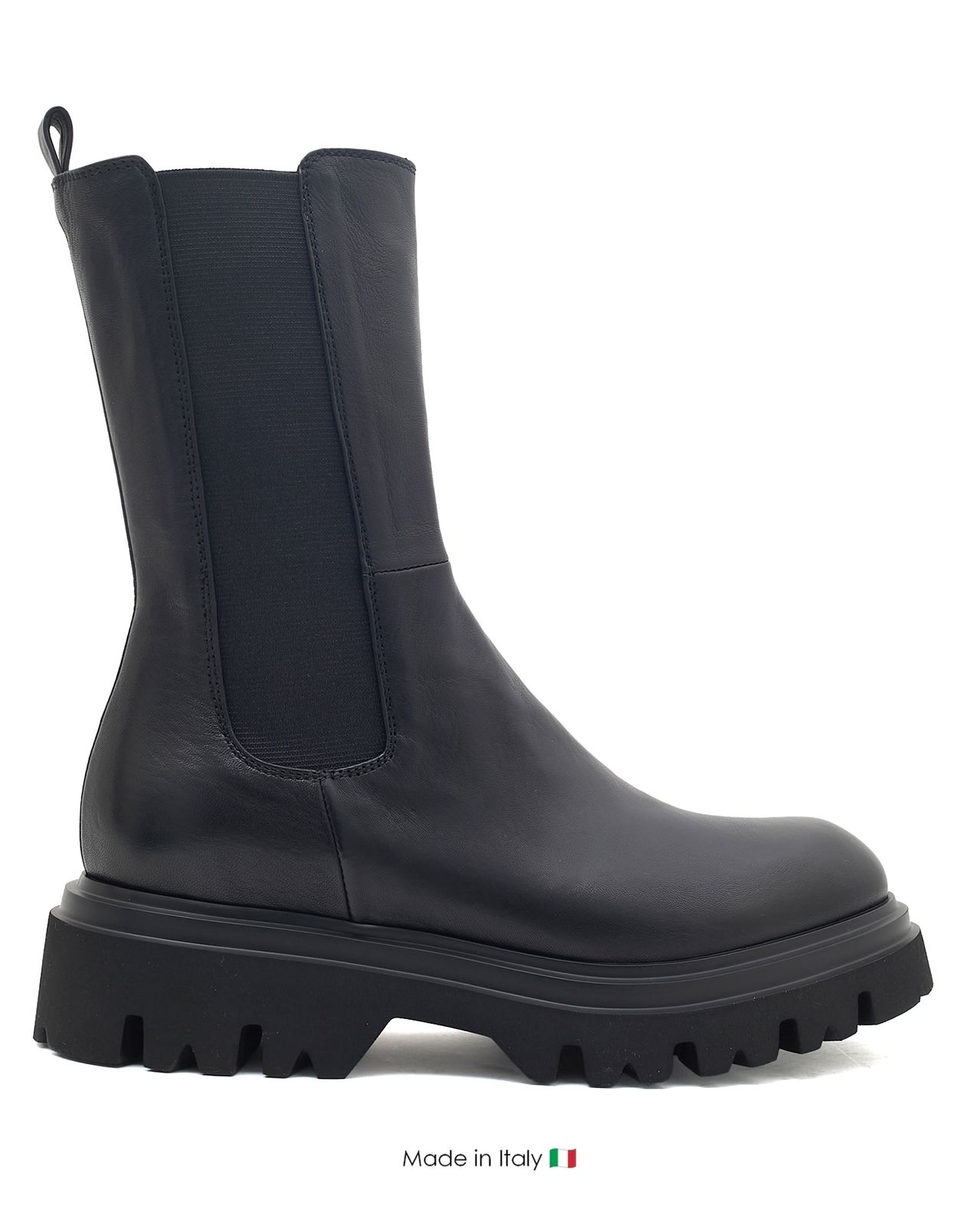 Stephanie Combat Boot Nero