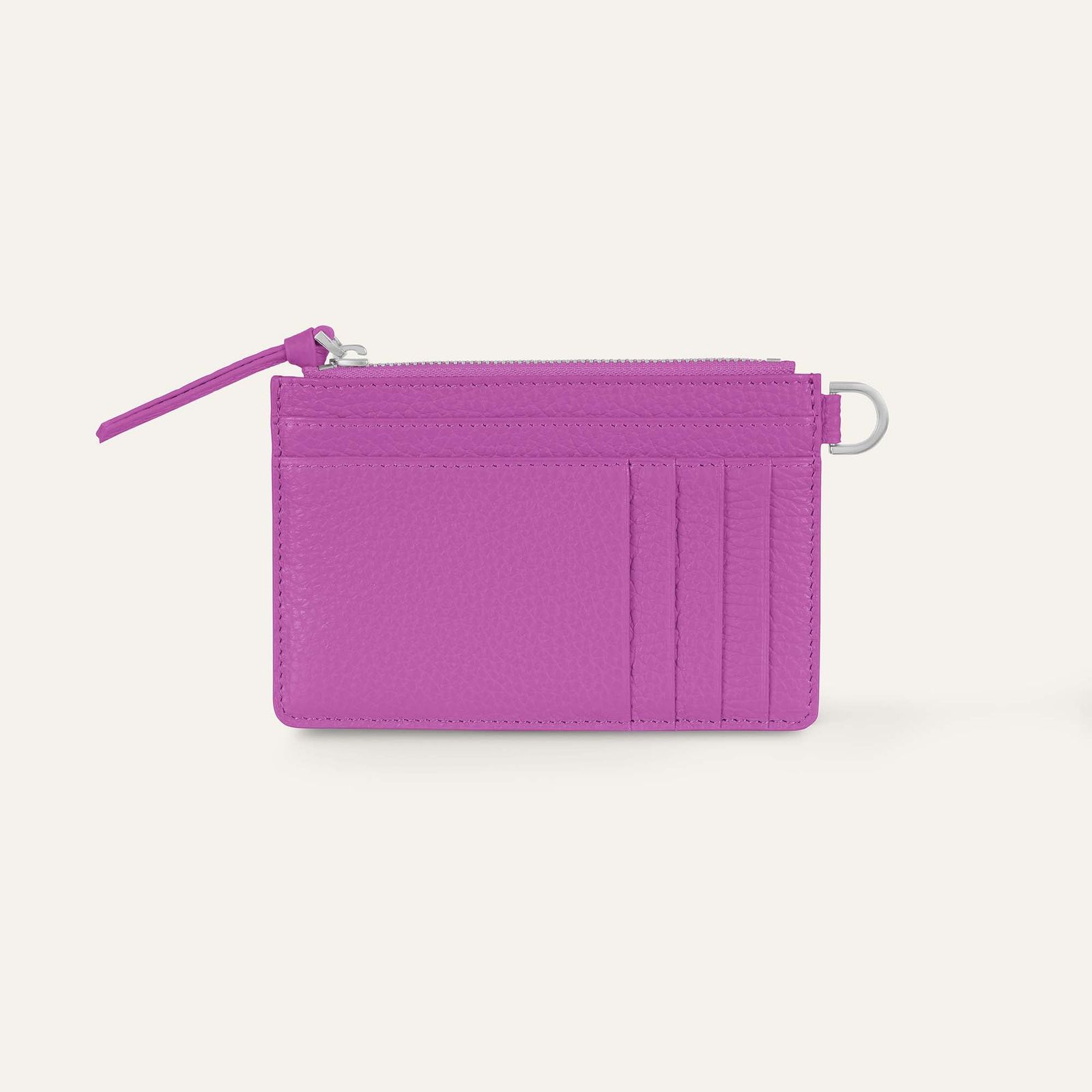 Jade Purse | Purple Rose with Silver hardware