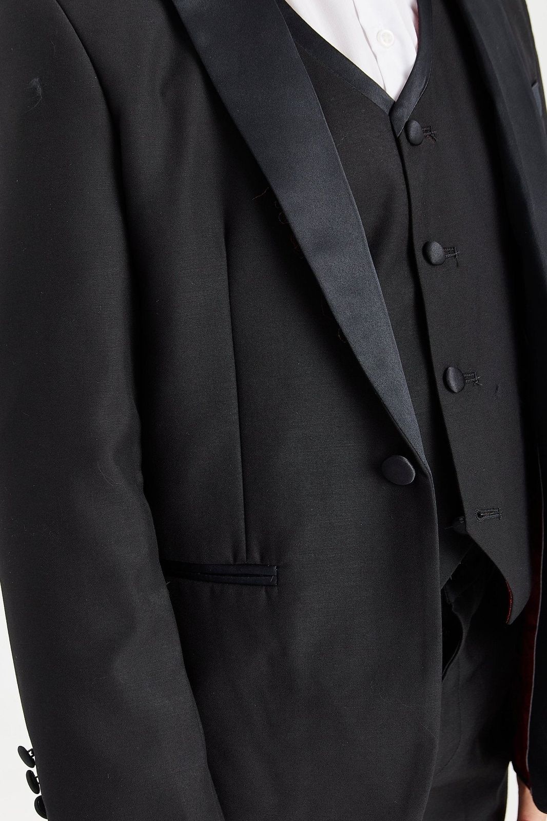 Device - Boy's Harry Black Three Piece Suit