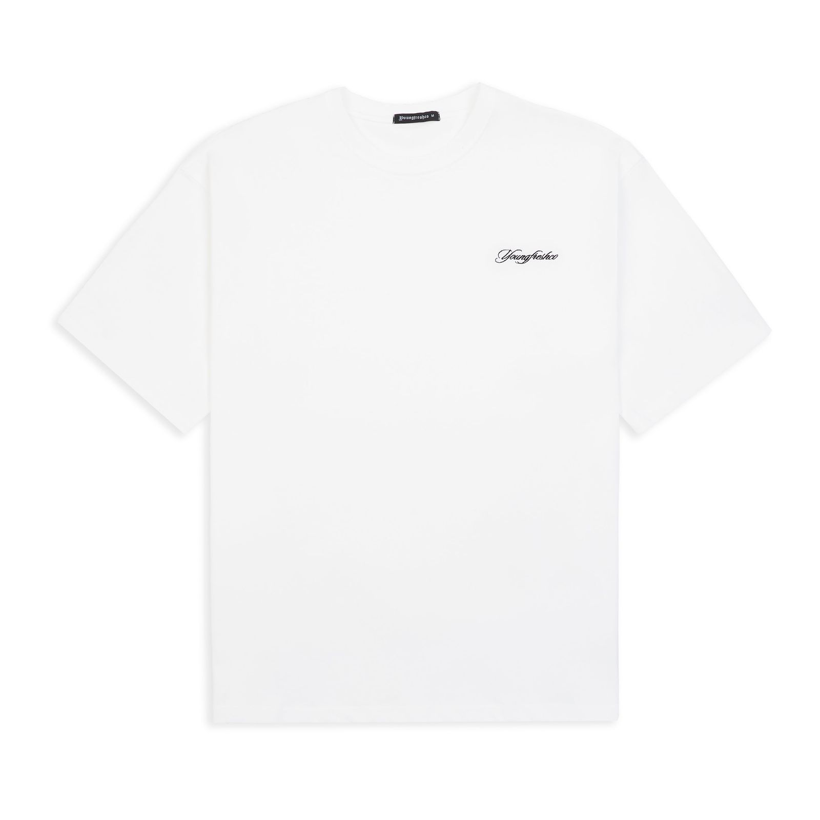 WHITE SIGNATURE LUXE T-SHIRT